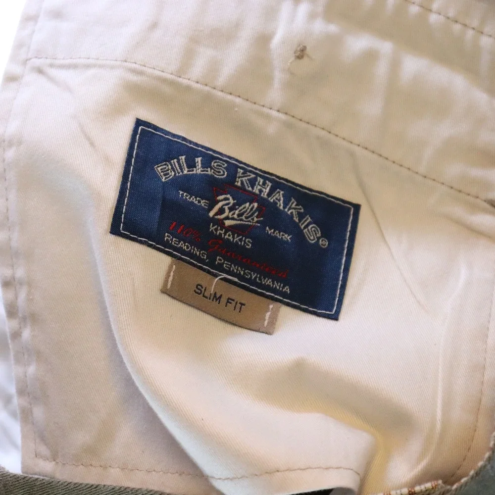 Bills Khakis M3 Slim Fit Pants 38 Brown Mens Cotton Chino Made in USA